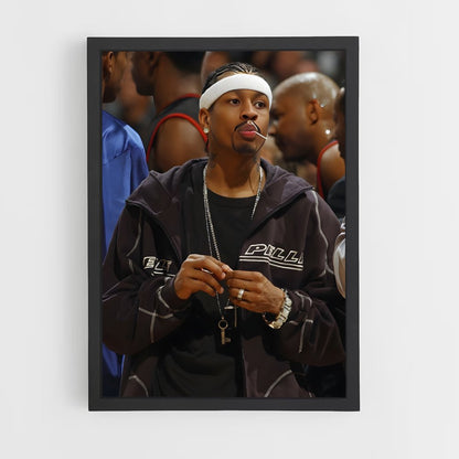 ap-allen iverson-10 cadre Noir