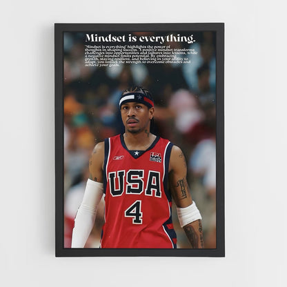 ap-allen iverson-14 cadre Noir