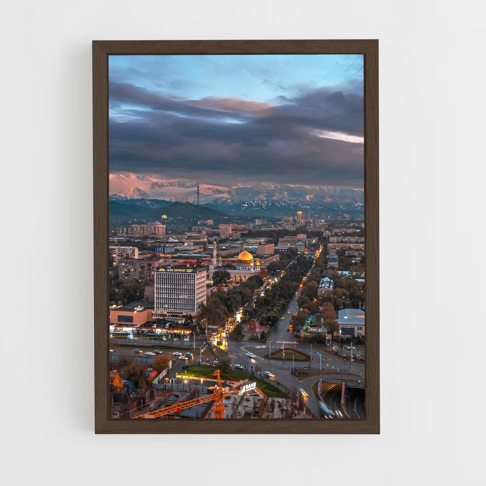 ap-almaty-6 cadre Bois foncé