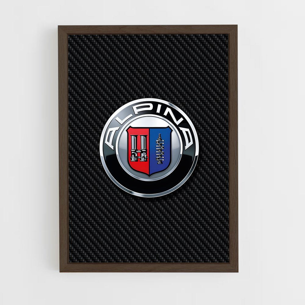 ap-alpina-1 cadre Bois foncé