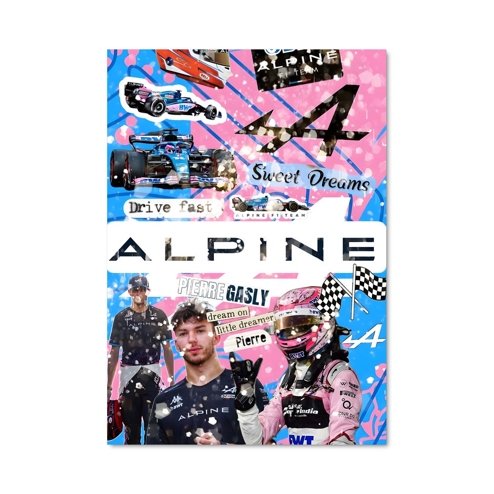 Poster Vitesse Alpine