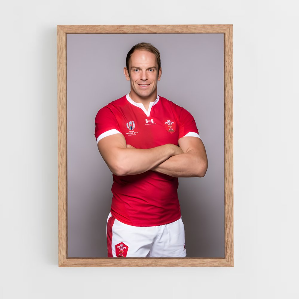 ap-alun wyn jones-1 cadre Bois clair
