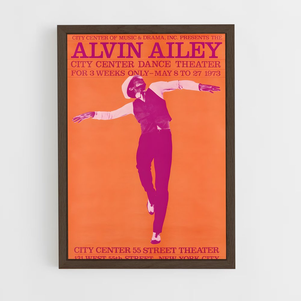 ap-alvin ailey-1 cadre Bois foncé