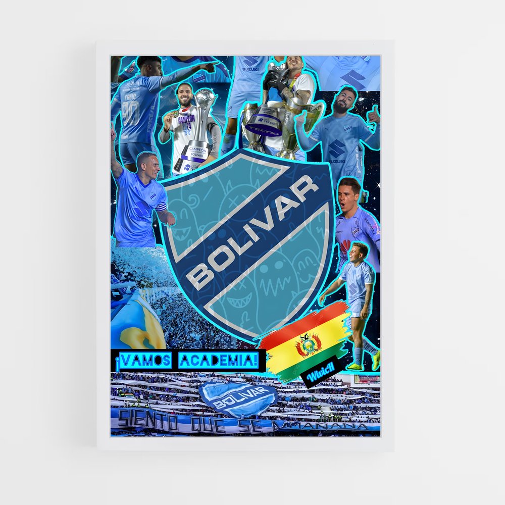 ap-always ready football club bolivia-1 cadre Blanc