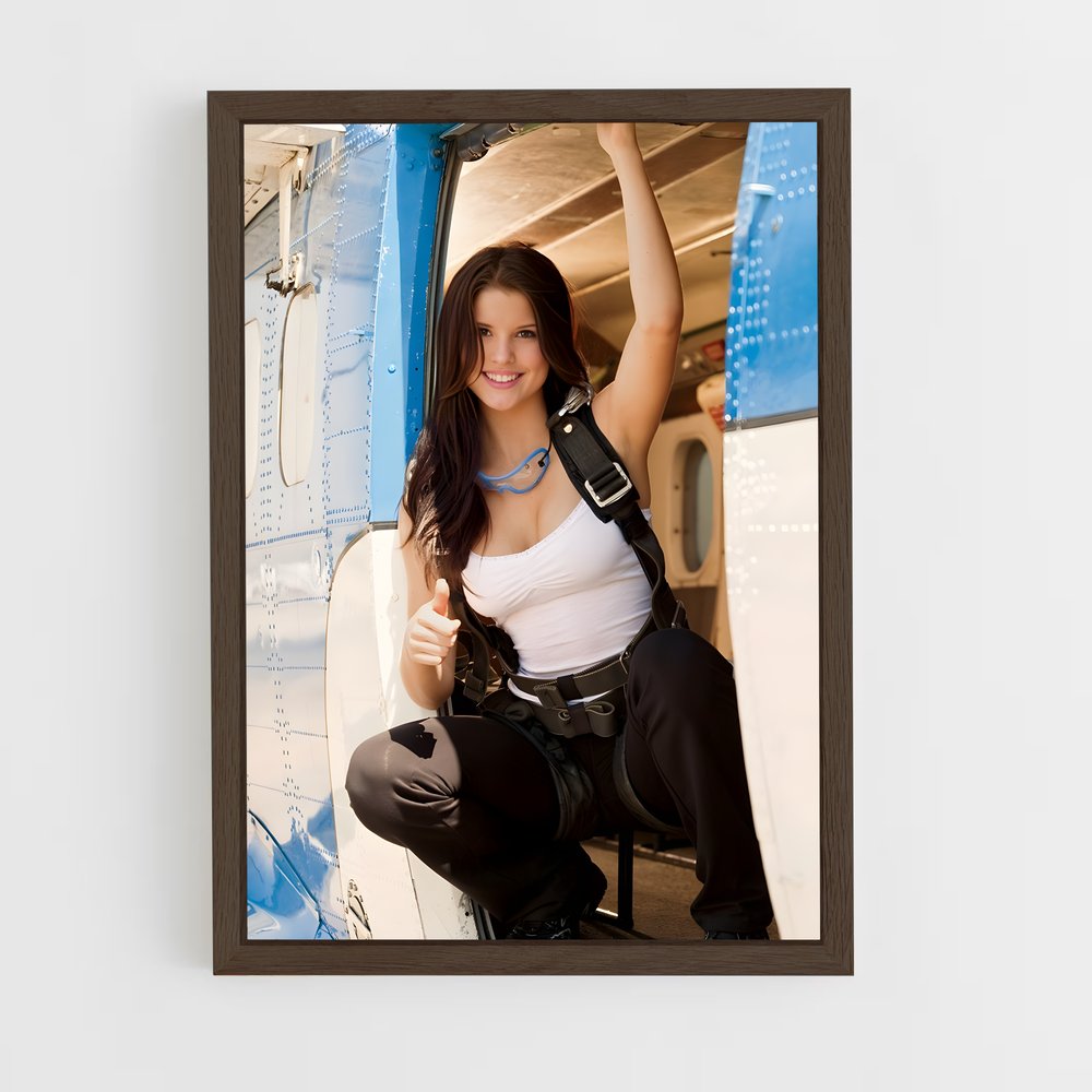 ap-amanda cerny-3 cadre Bois foncé