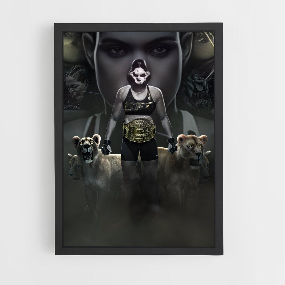 ap-amanda nunes-2 cadre Noir