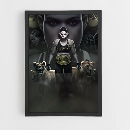 ap-amanda nunes-2 cadre Noir