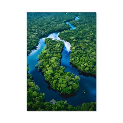 Poster Voyage au Coeur de l'Amazonie