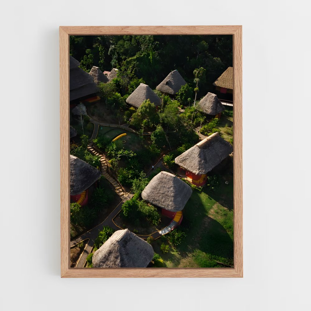 ap-amazon rainforest-5 cadre Bois clair