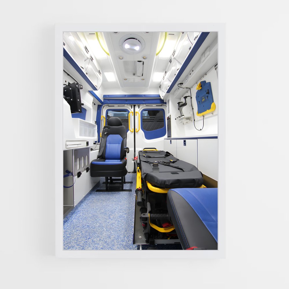 ap-ambulance-4 cadre Blanc