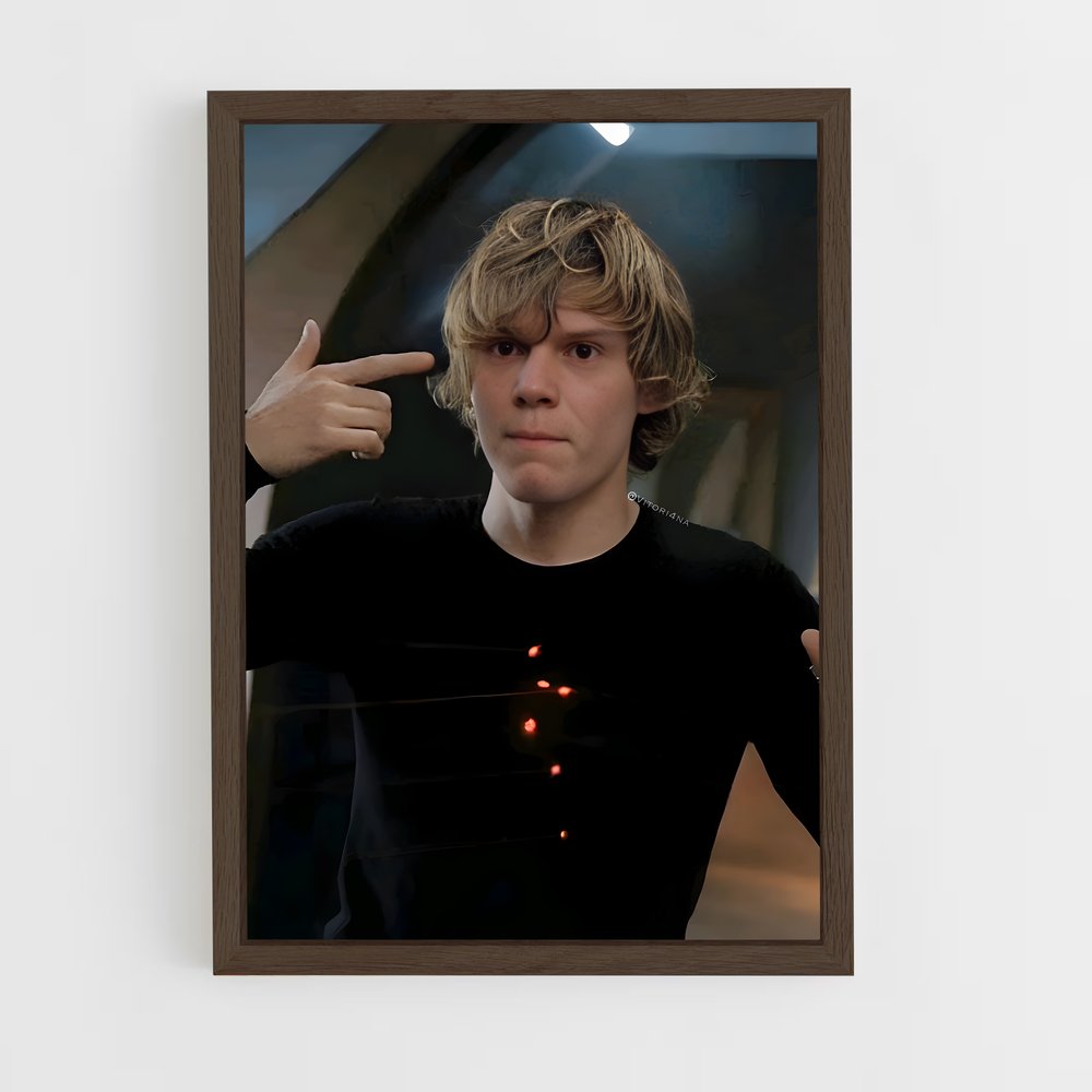 ap-american horror story-3 cadre Bois foncé