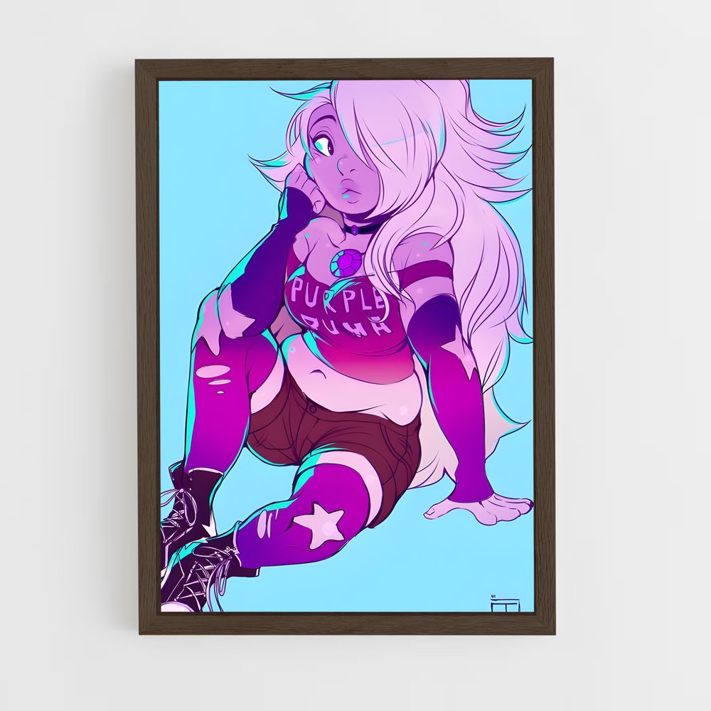 ap-amethyst-1 cadre Bois foncé