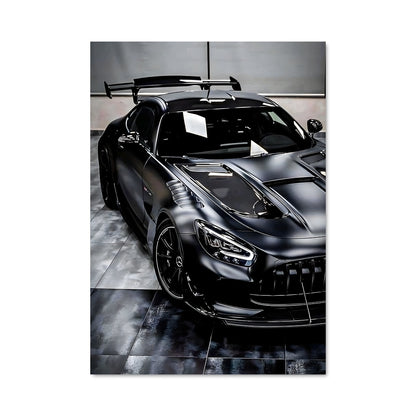 Poster Black Beauty Garage