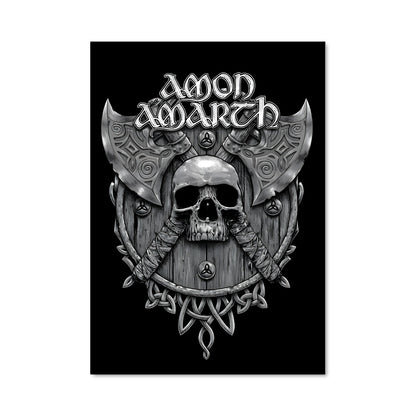 Poster Crâne Viking