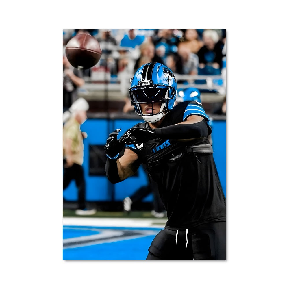 Poster Touchdown Énergique