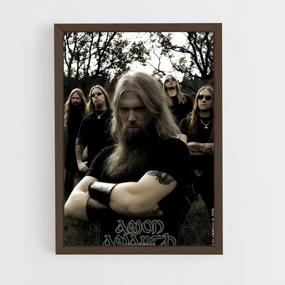ap-amon amarth-1 cadre Bois foncé