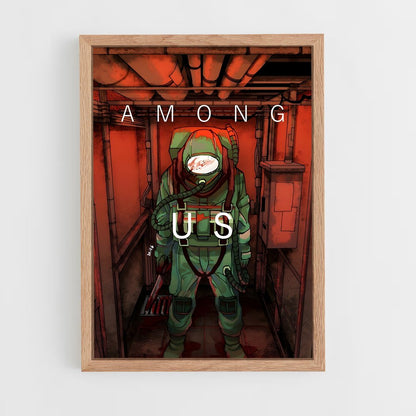 ap-among us-5 cadre Bois clair