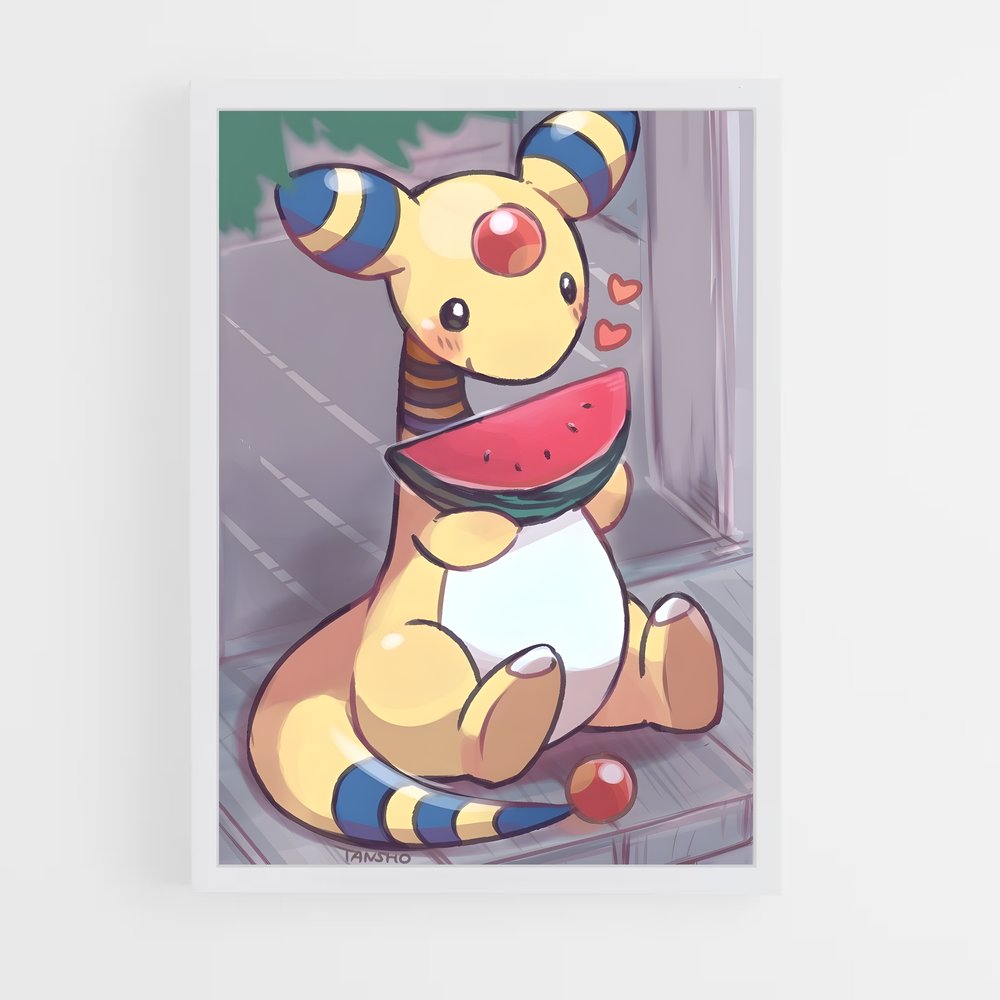 ap-ampharos-1 cadre Blanc