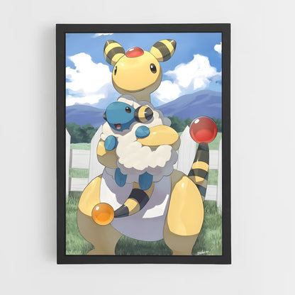 ap-ampharos-2 cadre Noir