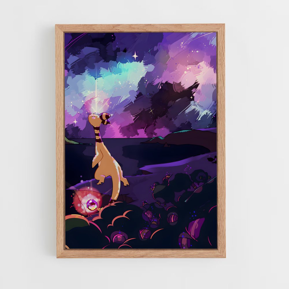 ap-ampharos-4 cadre Bois clair