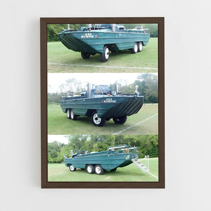 ap-amphibious vehicles-1 cadre Bois foncé