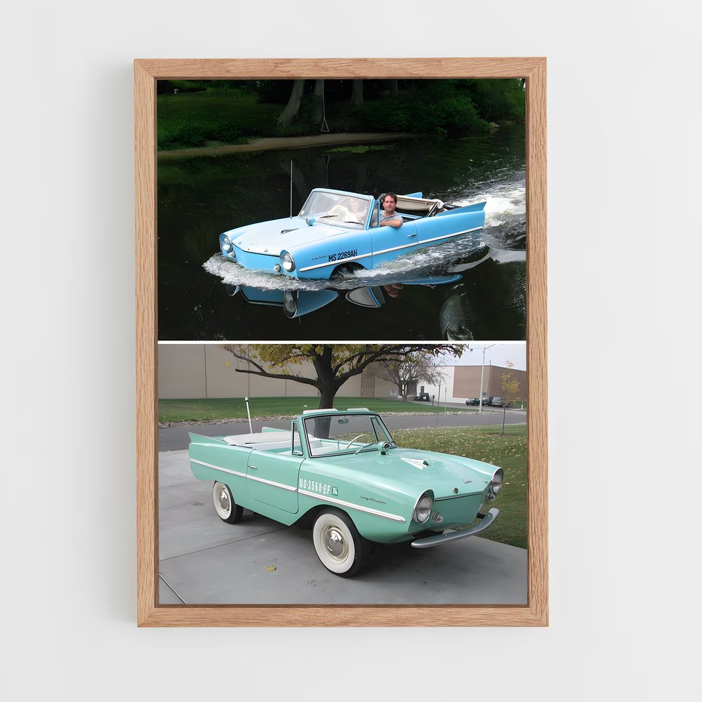 ap-amphicar-1 cadre Bois clair
