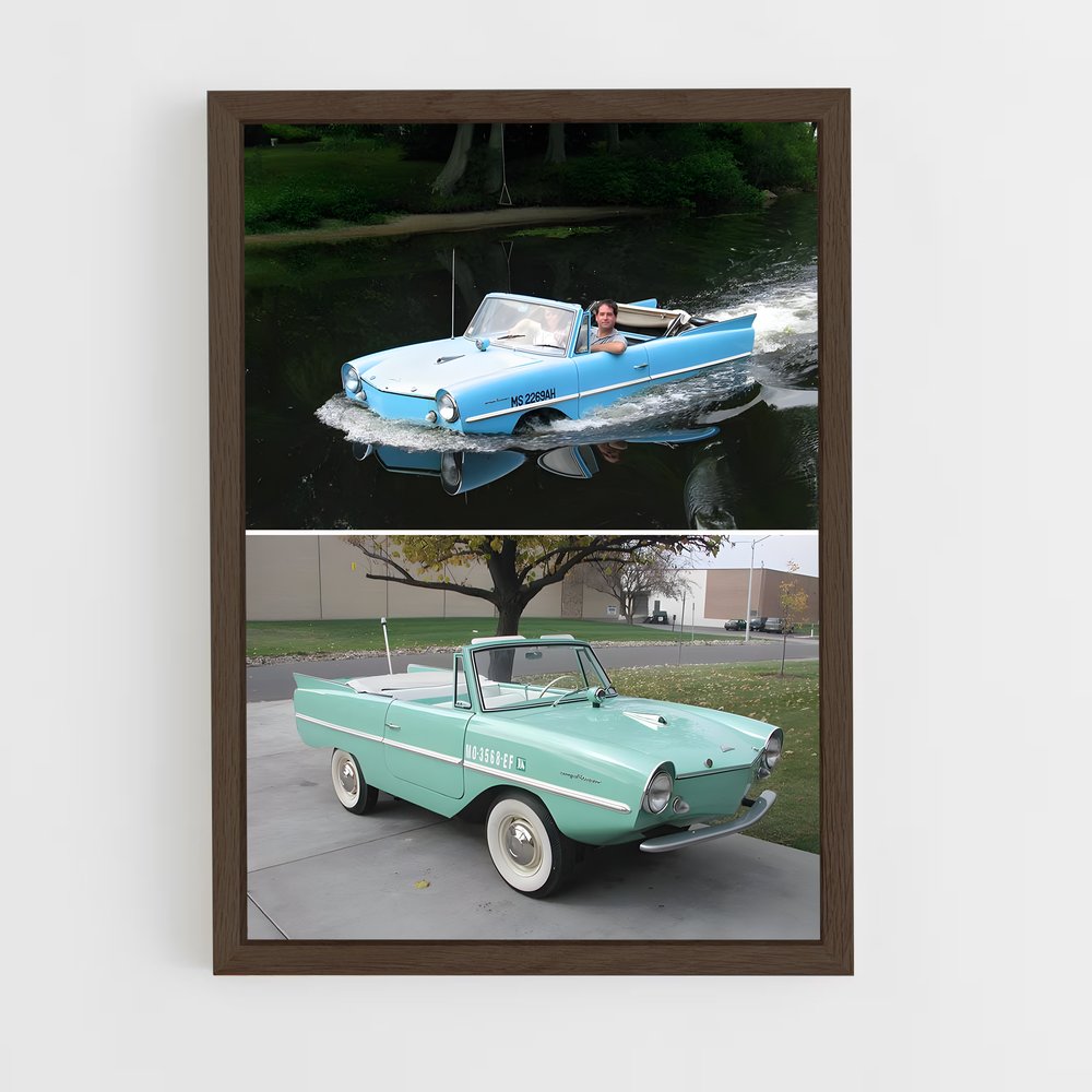 ap-amphicar-1 cadre Bois foncé