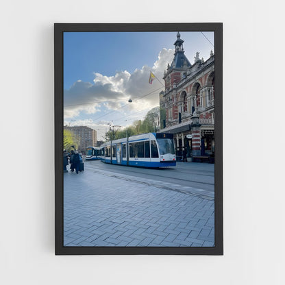 ap-amsterdam tram-1 cadre Noir