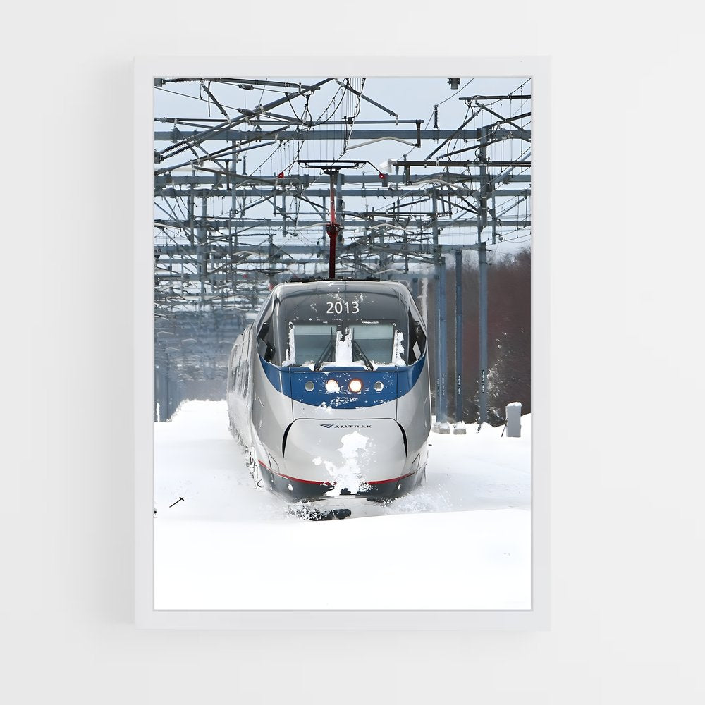 ap-amtrak acela-1 cadre Blanc