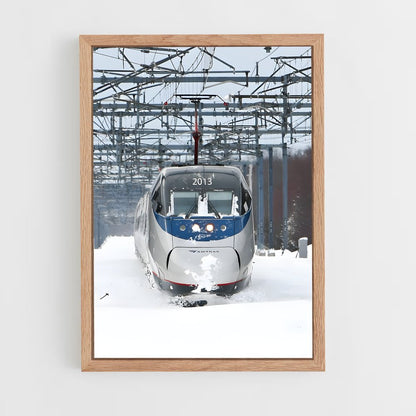 ap-amtrak acela-1 cadre Bois clair