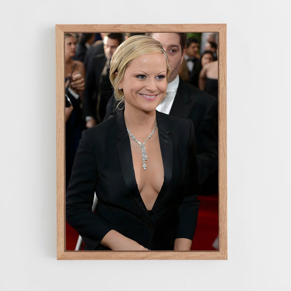 ap-amy poehler-5 cadre Bois clair