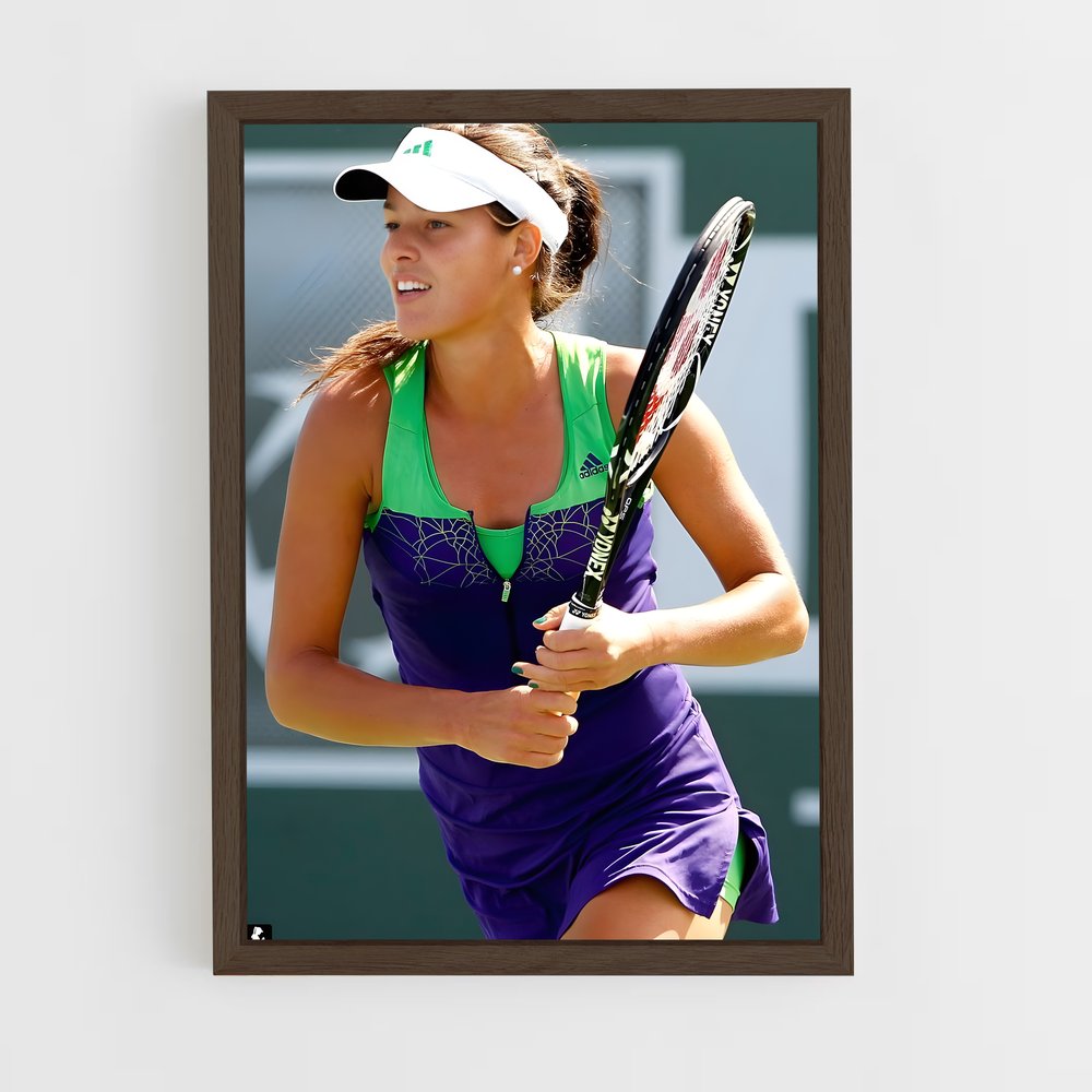 ap-ana ivanovic-3 cadre Bois foncé