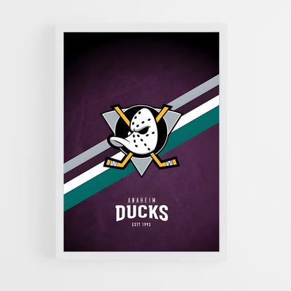 ap-anaheim ducks-5 cadre Blanc