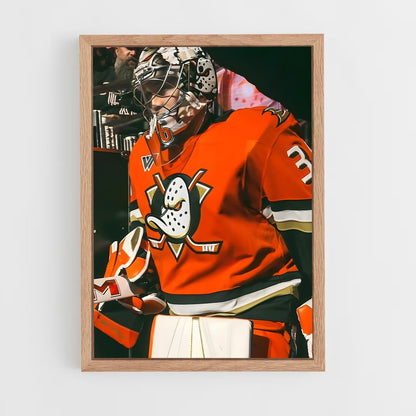 ap-anaheim ducks-8 cadre Bois clair