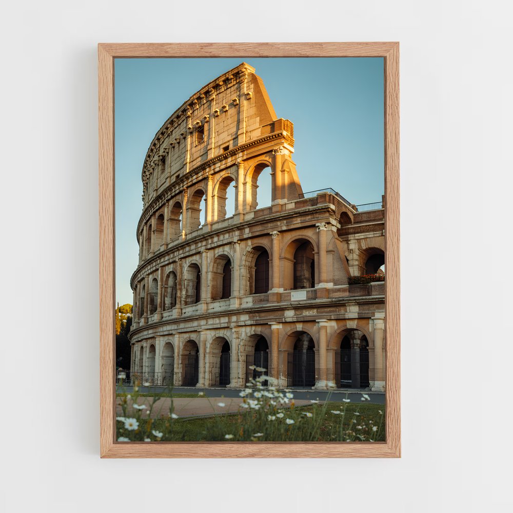 ap-ancient rome-6 cadre Bois clair