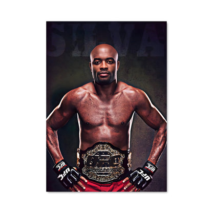 Poster Champion en Rouge