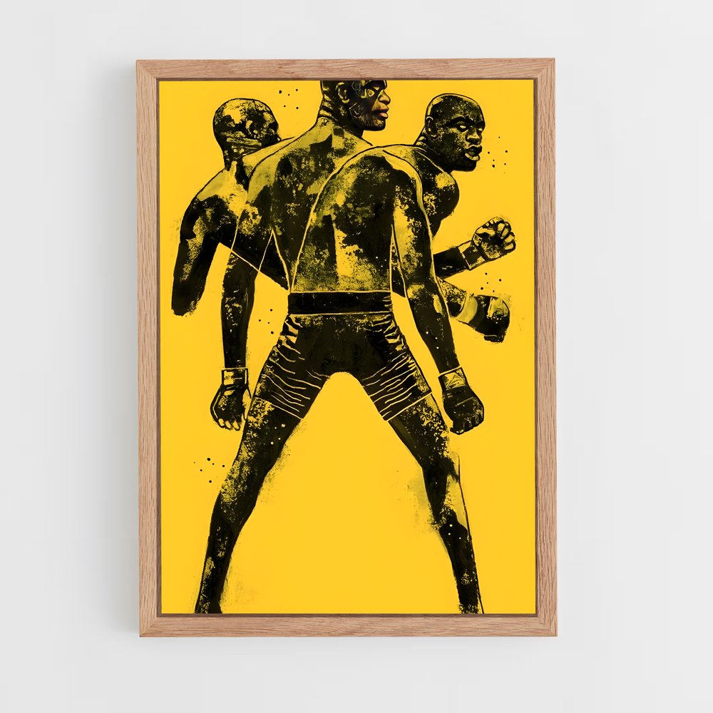 ap-anderson silva-2 cadre Bois clair