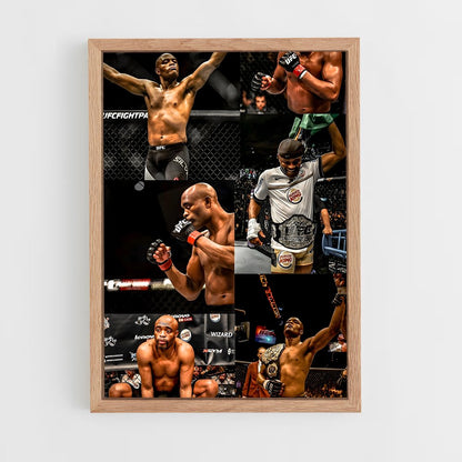 ap-anderson silva-5 cadre Bois clair