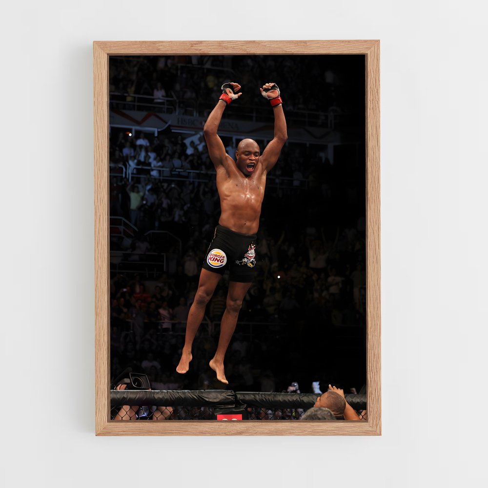 ap-anderson silva-6 cadre Bois clair