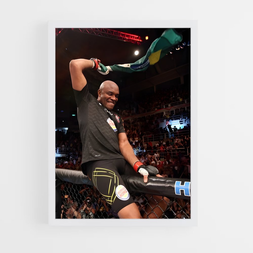 ap-anderson silva-7 cadre Blanc