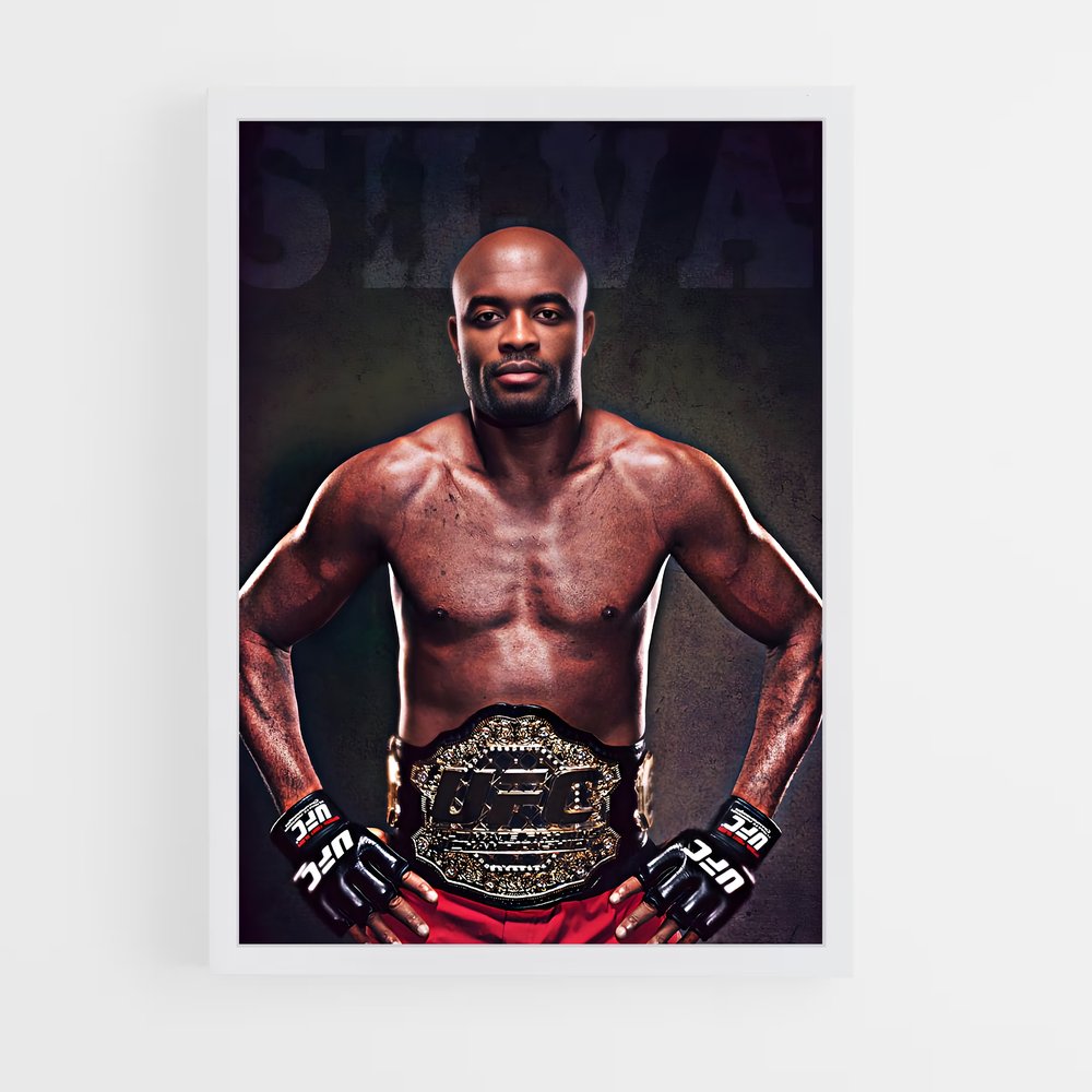ap-anderson silva-8 cadre Blanc