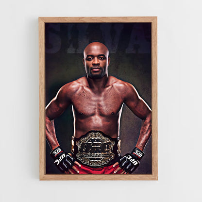 ap-anderson silva-8 cadre Bois clair