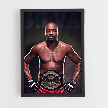 ap-anderson silva-8 cadre Noir