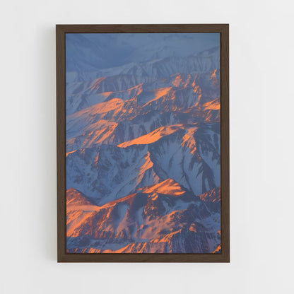 ap-andes mountains-4 cadre Bois foncé