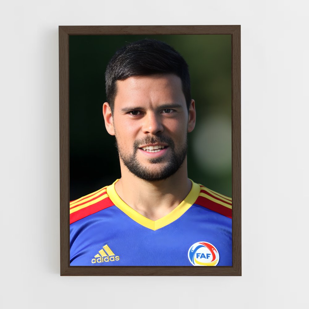 ap-andorra national football team-1 cadre Bois foncé