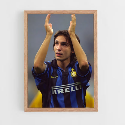ap-andrea pirlo-3 cadre Bois clair