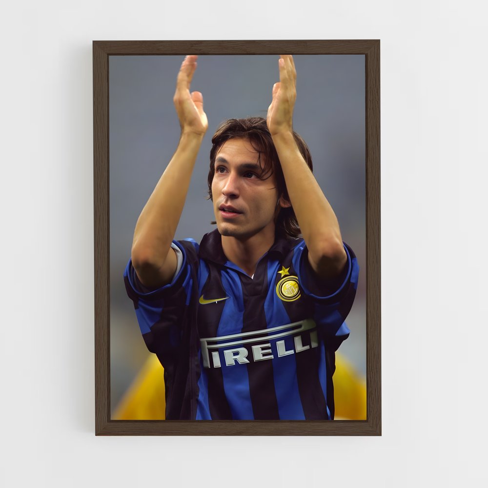 ap-andrea pirlo-3 cadre Bois foncé