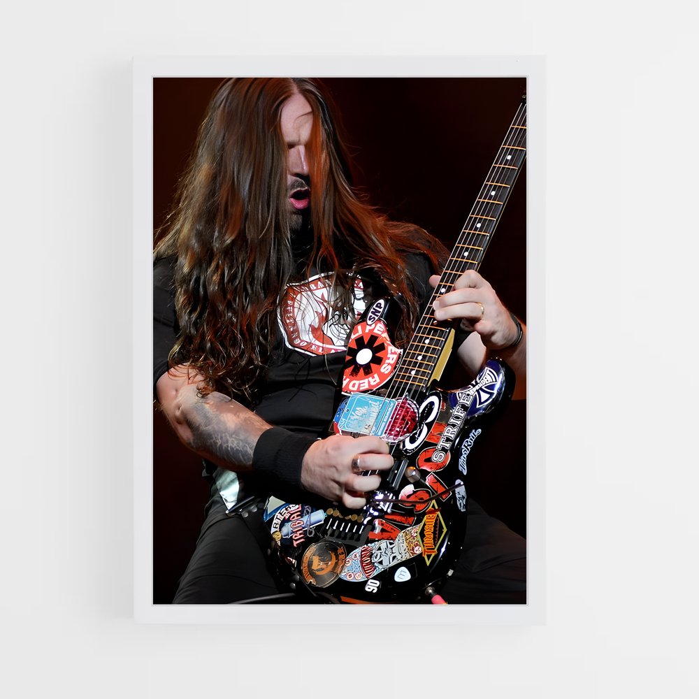 ap-andreas kisser-2 cadre Blanc