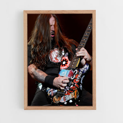 ap-andreas kisser-2 cadre Bois clair