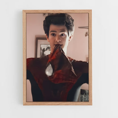 ap-andrew garfield-12 cadre Bois clair